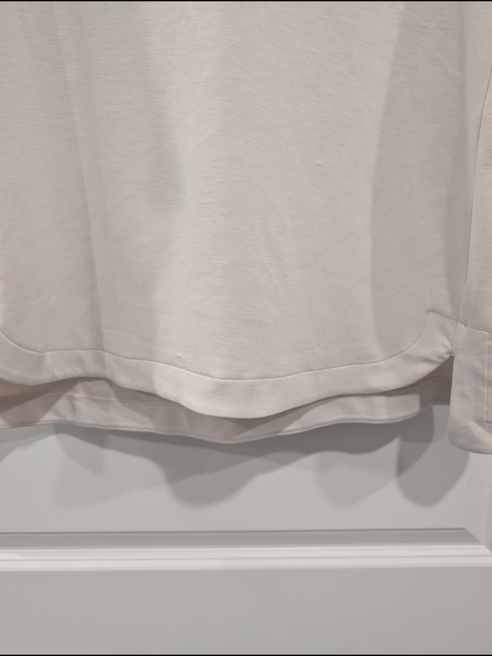 2 Pcs Member's Mark Women's Short-Sleeve Crewneck T-Shirt & Shorts Beige Size L - Picture 3 of 14